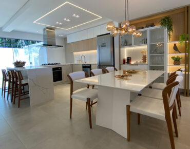 Sala de jantar/cozinha - Arquiteto Rafael Sartori